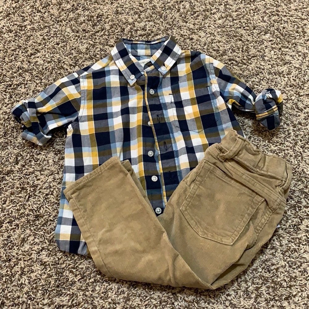 J. Crew crewcuts toddler outfit - 2T - EUC